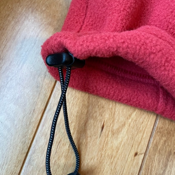 LL Bean Petite Small Woman’s Fleece Vest; Burnt Orange color - Picture 5 of 7